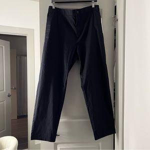 Calvin Klein Men’s Cotton/Polyester Pants | Stretch Waist | Black | Size L | NWT